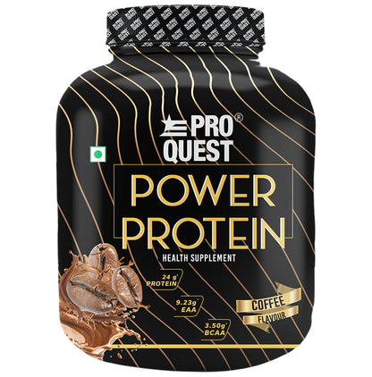 Pro Quest Power Protein Powder Coffee - Classic Derma