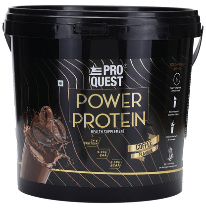 Pro Quest Power Protein Powder Coffee - Classic Derma