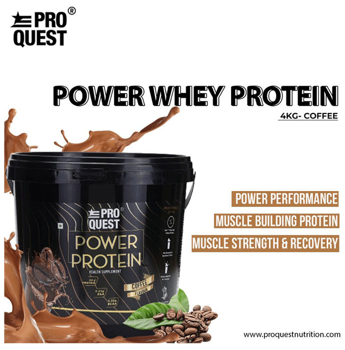 Pro Quest Power Protein Powder Coffee