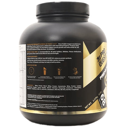 Pro Quest Premium Gold Whey Protein Powder Chocolate