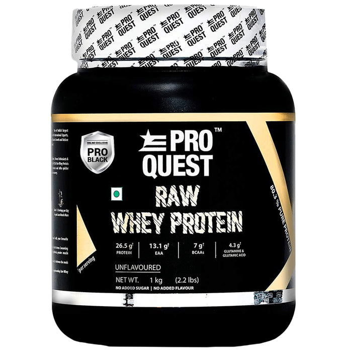 Pro Quest Raw Whey Protein Powder Unflavored - Classic Derma