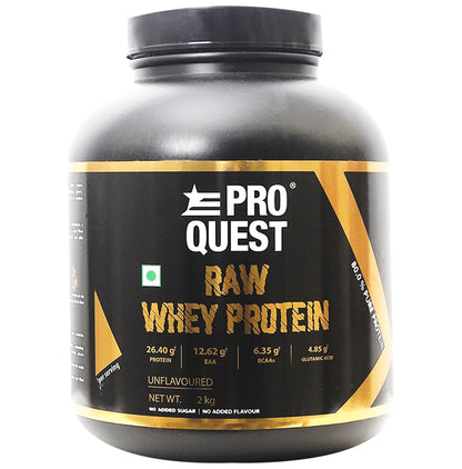 Pro Quest Raw Whey Protein Powder Unflavored - Classic Derma