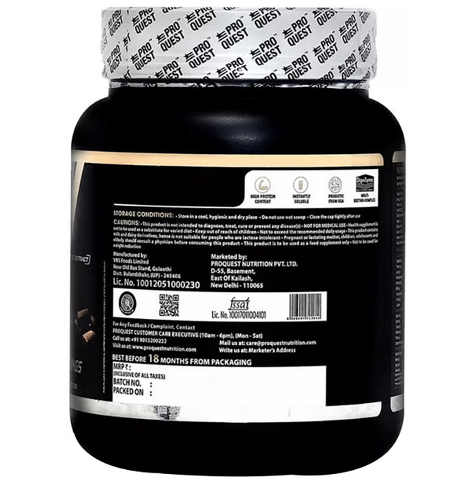 Pro Quest Whey Protein Concentrate Milk Chocolate
