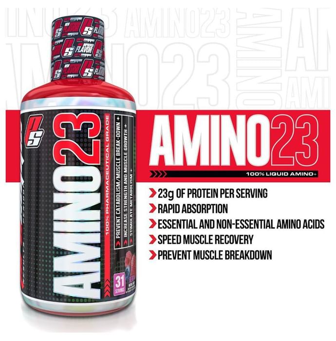 Pro Supps Amino 23 Liquid Amino Plus Vanilla - Classic Derma
