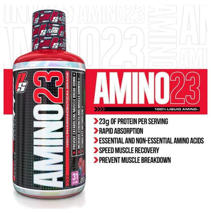 Pro Supps Amino 23 Liquid Amino Plus Vanilla - Classic Derma