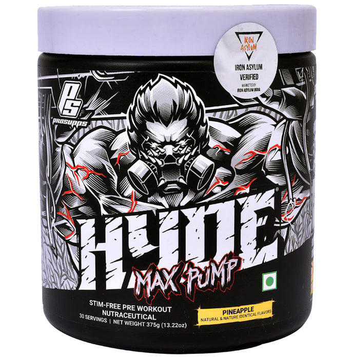 Pro Supps Hyde Max Pump Powder Pineapple - Classic Derma