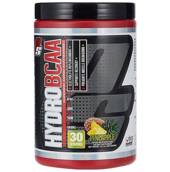 Pro Supps Hydro BCAA Superior Amino Acid Matrix Powder Pineapple - Classic Derma