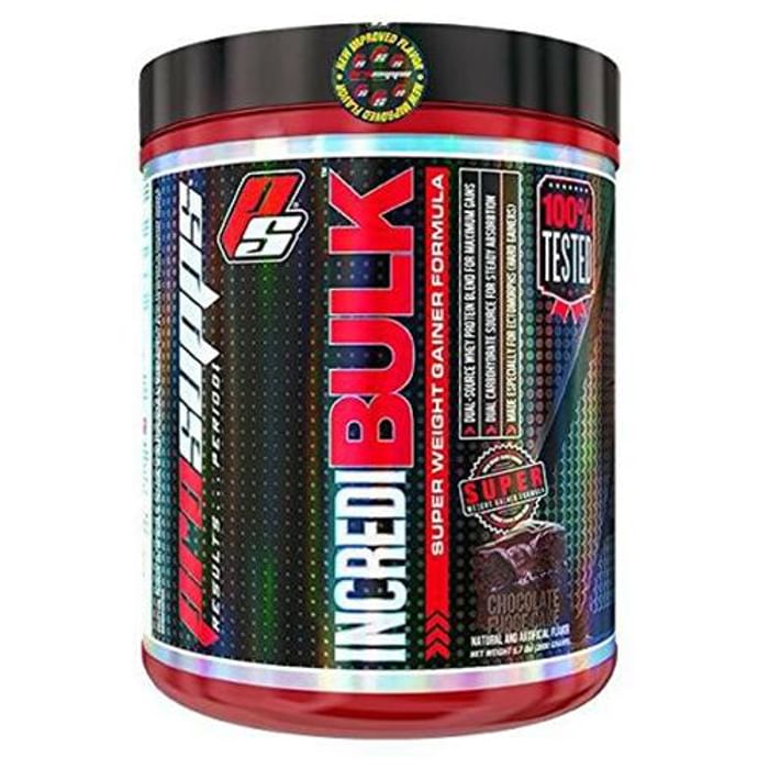 Pro Supps Incredibulk Weight Gainer Formula Chocolate Fudge Cake - Classic Derma
