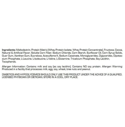 Pro Supps Incredibulk Weight Gainer Formula Chocolate Fudge Cake