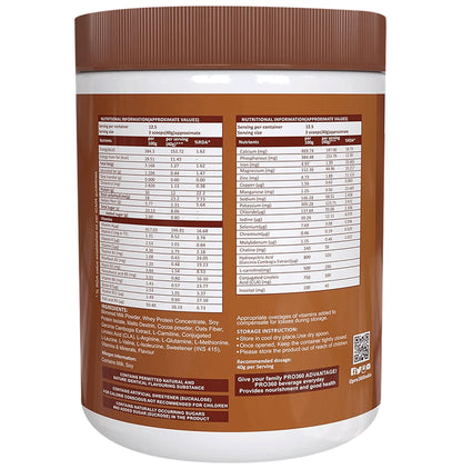 Pro360 Slim Protein with CLA & Garcinia for Nutrition | Sugar Free | Flavour Choco-Vanilla