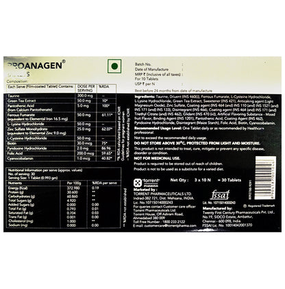 Proanagen Tablet
