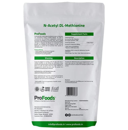 ProFoods N-Acetyl DL-Methionine Powder