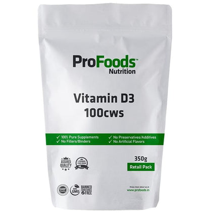 ProFoods Vitamin D3 100cws Powder - Classic Derma