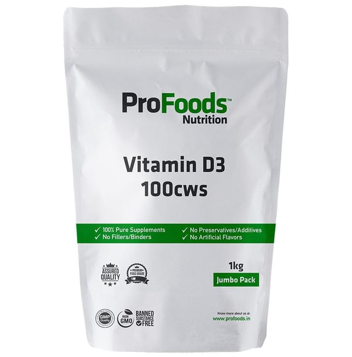 ProFoods Vitamin D3 100cws Powder - Classic Derma