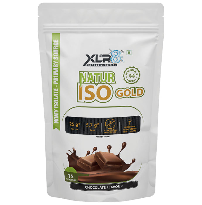 XLR8 Sports Nutrition Natur Iso Gold Powder Chocolate - Classic Derma