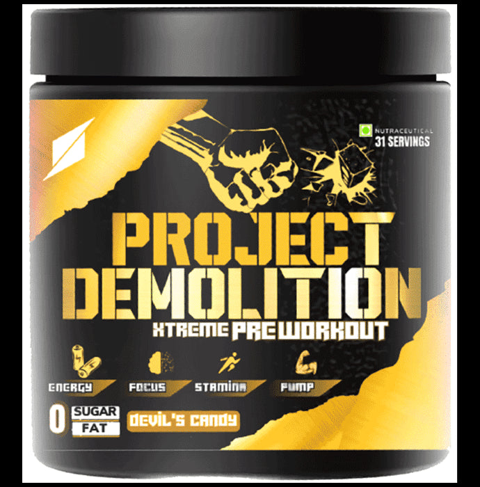 Project Demolition Xtreme Pre Workout Powder Devil's Candy - Classic Derma