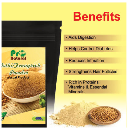 Pronatural Methi/Fenugreek Powder