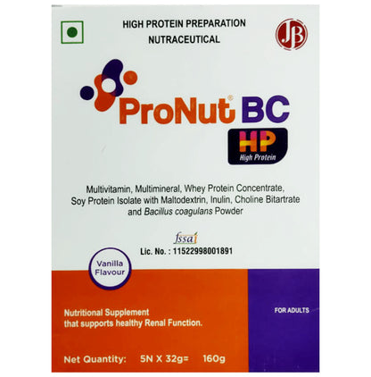 Pronut BC HP Powder Vanilla - Classic Derma