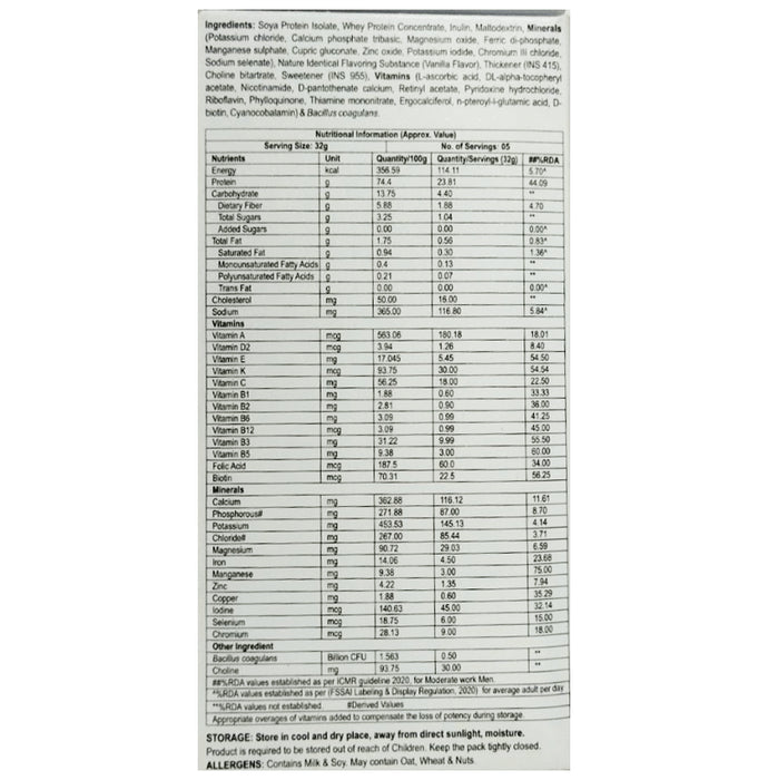 Pronut BC HP Powder Vanilla