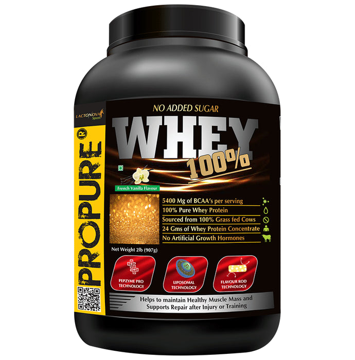 Propure 100% Whey Protein Powder French Vanilla - Classic Derma