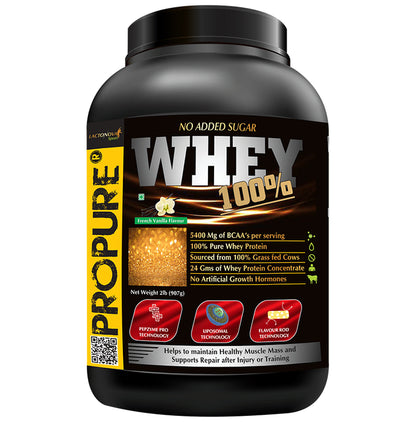 Propure 100% Whey Protein Powder French Vanilla - Classic Derma