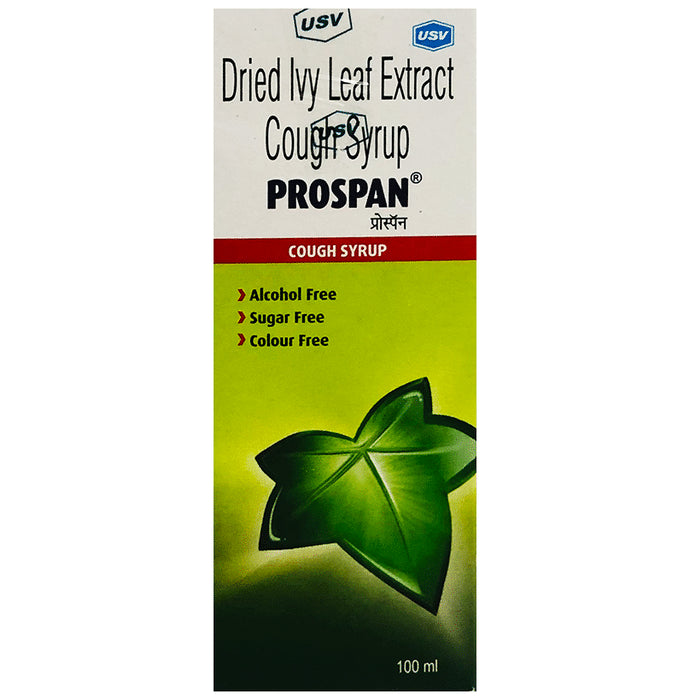 Prospan Dried Ivy Leaf Extract Cough Syrup | Sugar-Free - Classic Derma