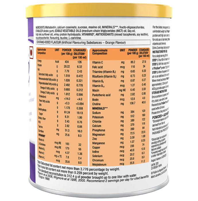 Prosure Orange Orange Powder