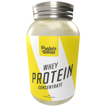 Protein World Whey Protein Concentrate Powder Banana Split - Classic Derma