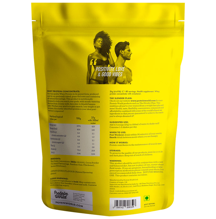 Protein World Whey Protein Concentrate Powder Milk Chocolate