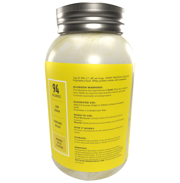 Protein World Whey Protein Isolate Powder Banana Split
