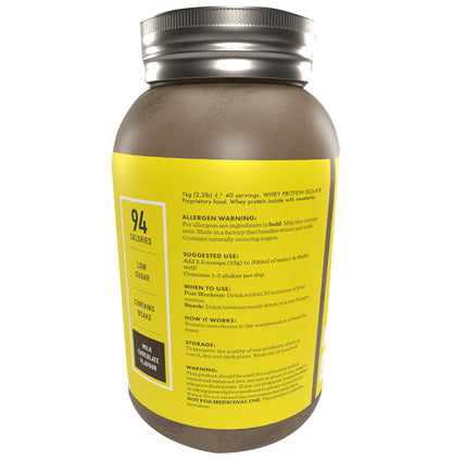 Protein World Whey Protein Isolate Powder Milk Chocolate