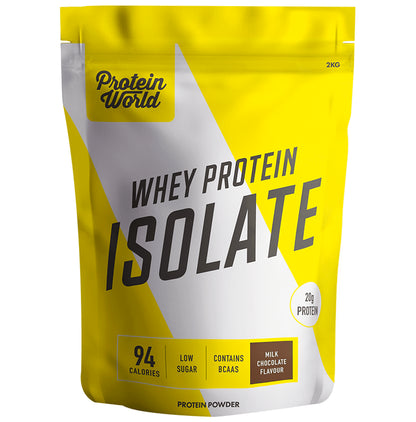 Protein World Whey Protein Isolate Powder Milk Chocolate - Classic Derma