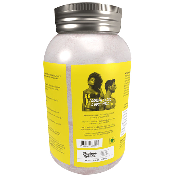 Protein World Whey Protein Isolate Powder Strawberry Milkshake