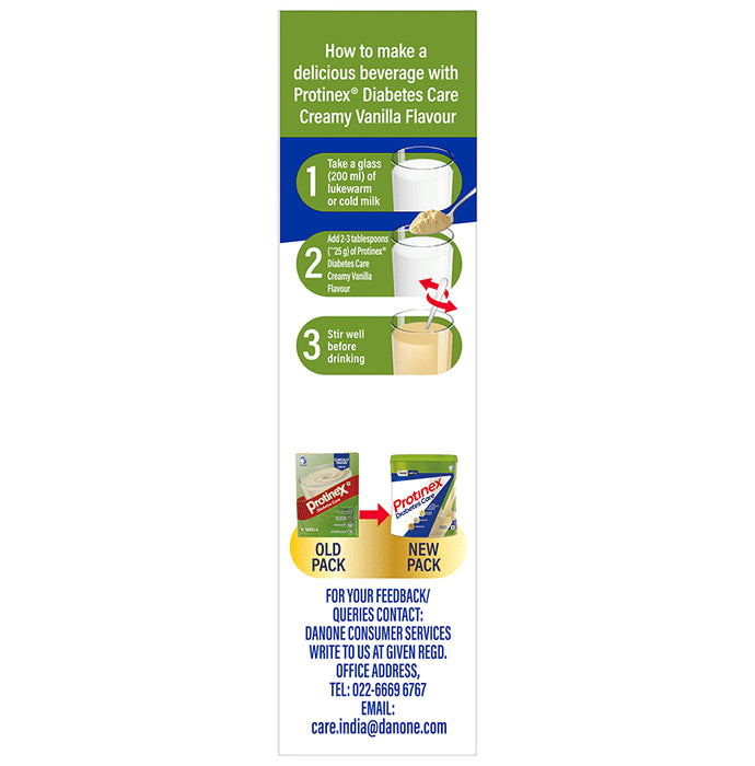 Protinex Diabetes Care Protein Powder with Vitamins | For Strength, Blood Sugar & Weight Management | Nutrition Formula