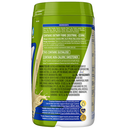 Protinex Diabetes Care Protein Powder with Vitamins | For Strength, Blood Sugar & Weight Management | Nutrition Formula Creamy Vanilla Powder