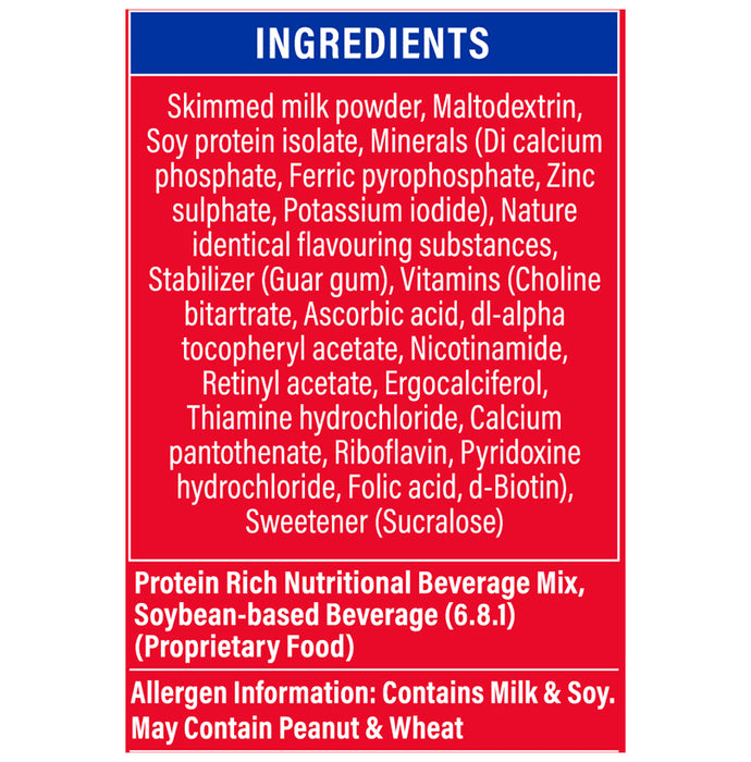 Protinex High Quality Protein | Nutritional Drink for Immunity & Strength | Zero Added Sugar Creamy Vanilla Powder