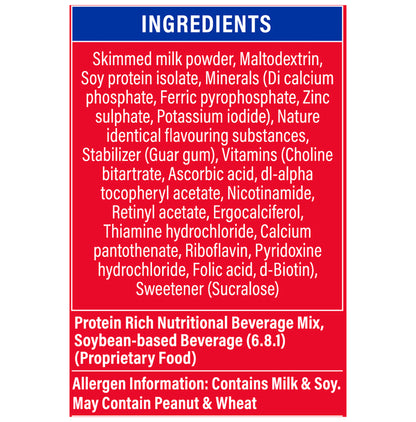 Protinex High Quality Protein | Nutritional Drink for Immunity & Strength | Zero Added Sugar Creamy Vanilla Powder