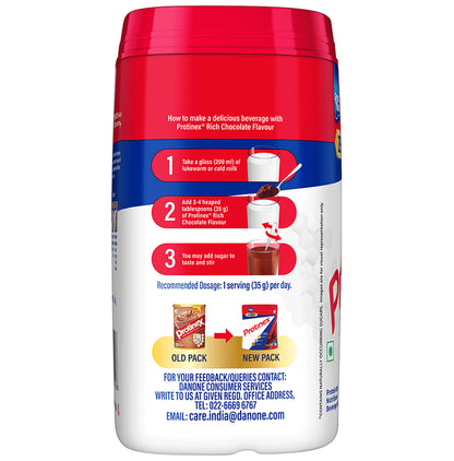 Protinex High Quality Protein | Nutritional Drink for Immunity & Strength | Zero Added Sugar Rich Chocolate Powder