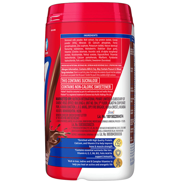 Protinex High Quality Protein | Nutritional Drink for Immunity & Strength | Zero Added Sugar Rich Chocolate Powder