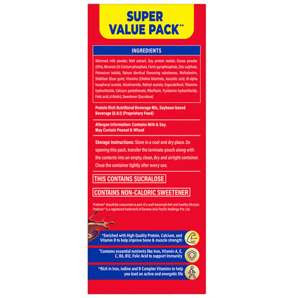 Protinex High Quality Protein | Nutritional Drink for Immunity & Strength | Zero Added Sugar Rich Chocolate Powder