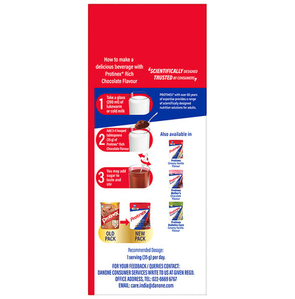 Protinex High Quality Protein | Nutritional Drink for Immunity & Strength | Zero Added Sugar Rich Chocolate Powder