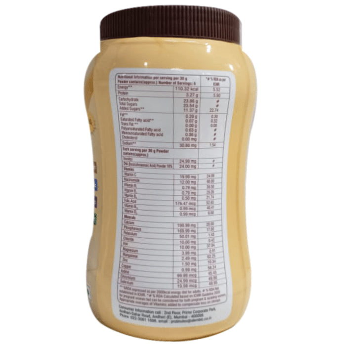 Protinules Powder with Whey Protein, DHA, Vitamins & Minerals | Flavour Butterscotch Gluten Free