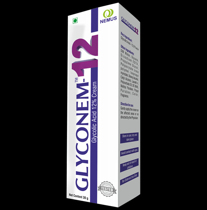 Glyconem 12 Glycolic Acid Cream - Classic Derma
