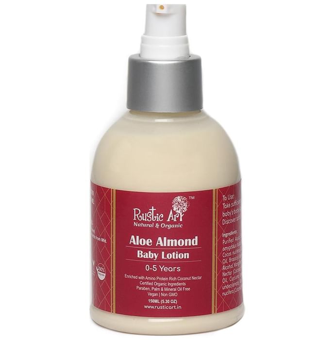 Rustic Art Aloe Almond Baby Lotion - Classic Derma