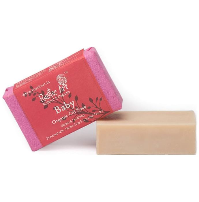 Rustic Art Baby Organic Oil Soap - Classic Derma