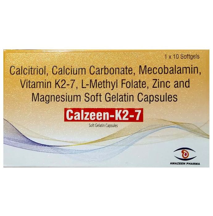 Calzeen-K2 7 Soft Gelatin Capsule - Classic Derma