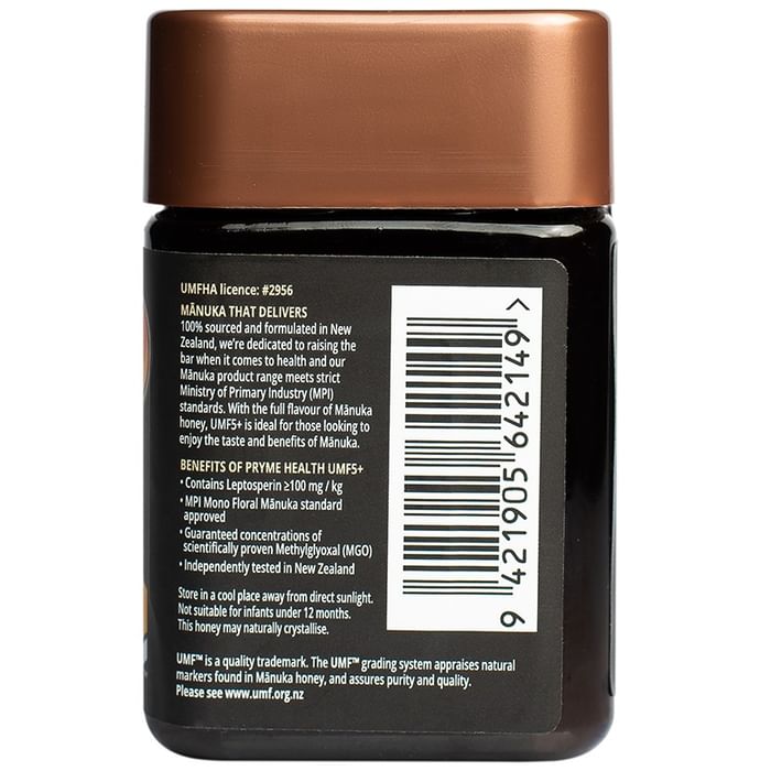 Pryme Health Manuka Premium MGO 83+ 5+ UMF New Zealand Honey