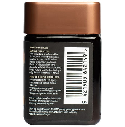 Pryme Health Manuka Premium MGO 83+ 5+ UMF New Zealand Honey
