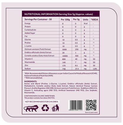 Punh Nutri Blend Powder Lemon