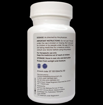 Pura Vida Biotin 10000 mcg Tablet